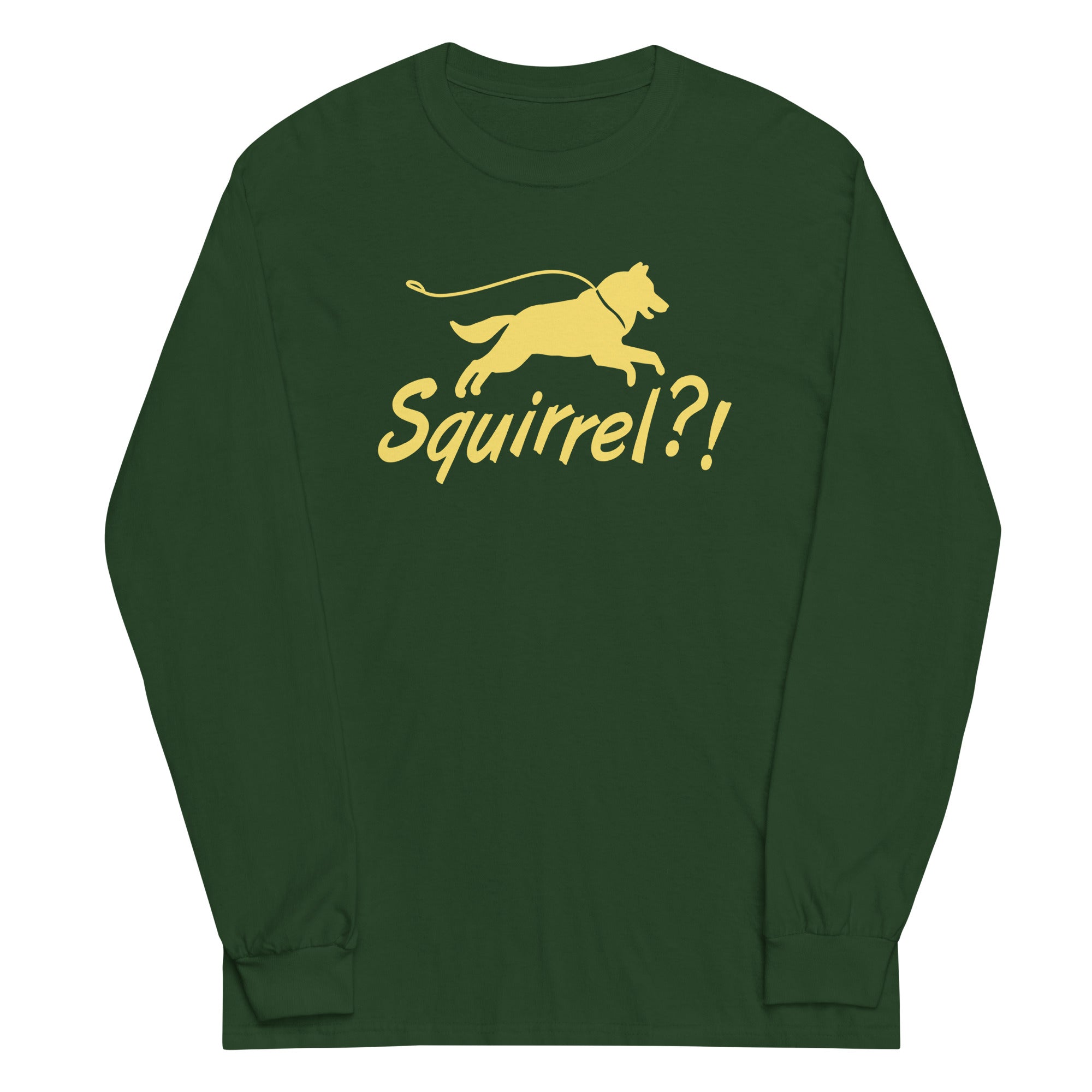 Squirrel?! Unisex Long Sleeve Tee Hoodie, Sweatshirt | PureTeeCo.com (Image 3)