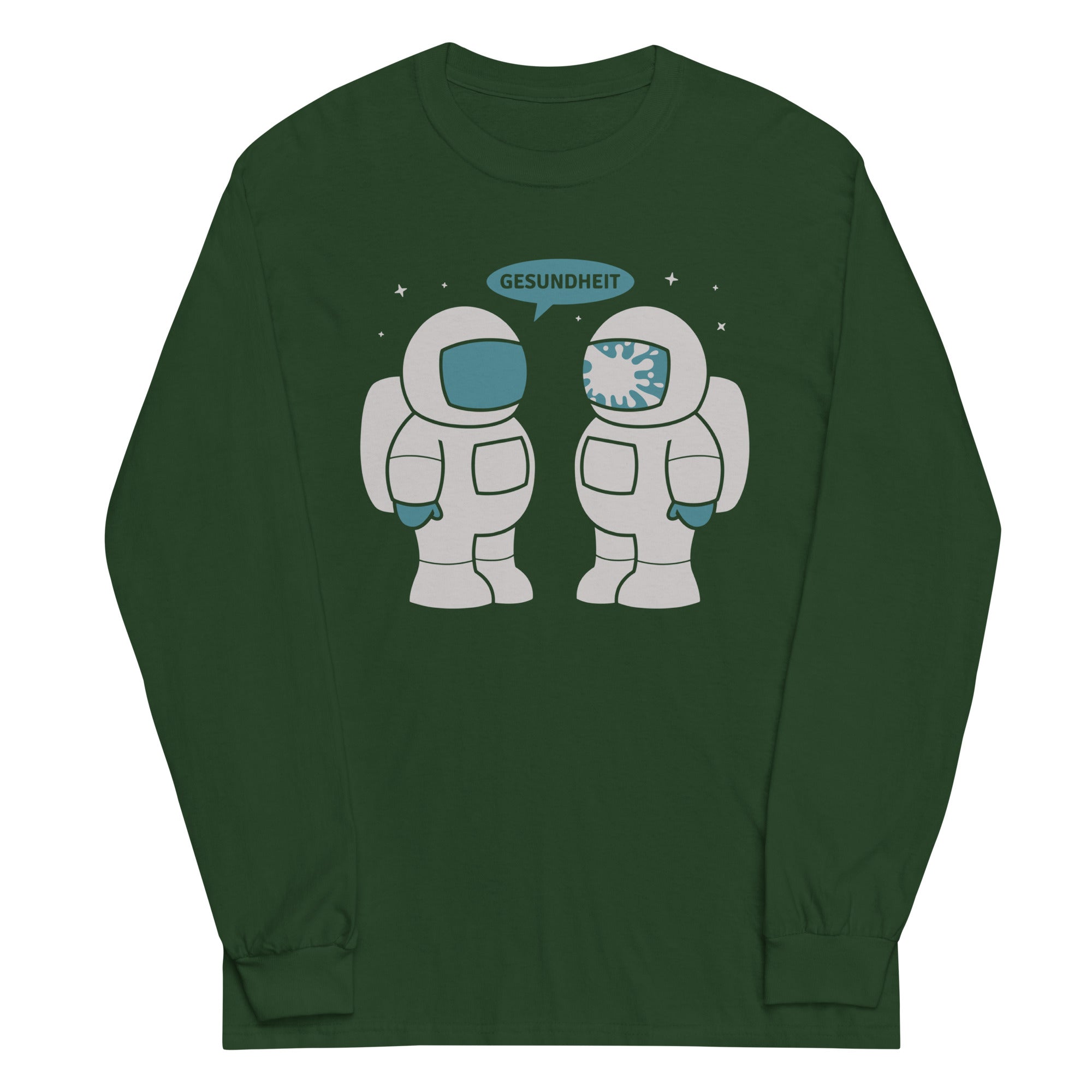 Space Sneeze Unisex Long Sleeve Tee Hoodie, Sweatshirt | PureTeeCo.com (Image 4)