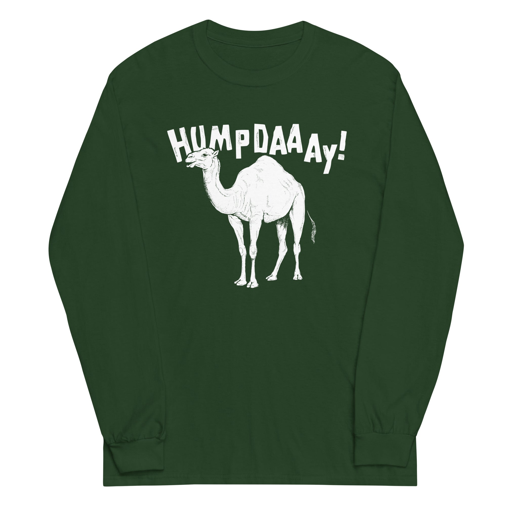 Hump Day! Unisex Long Sleeve Tee Hoodie, Sweatshirt | PureTeeCo.com (Image 4)