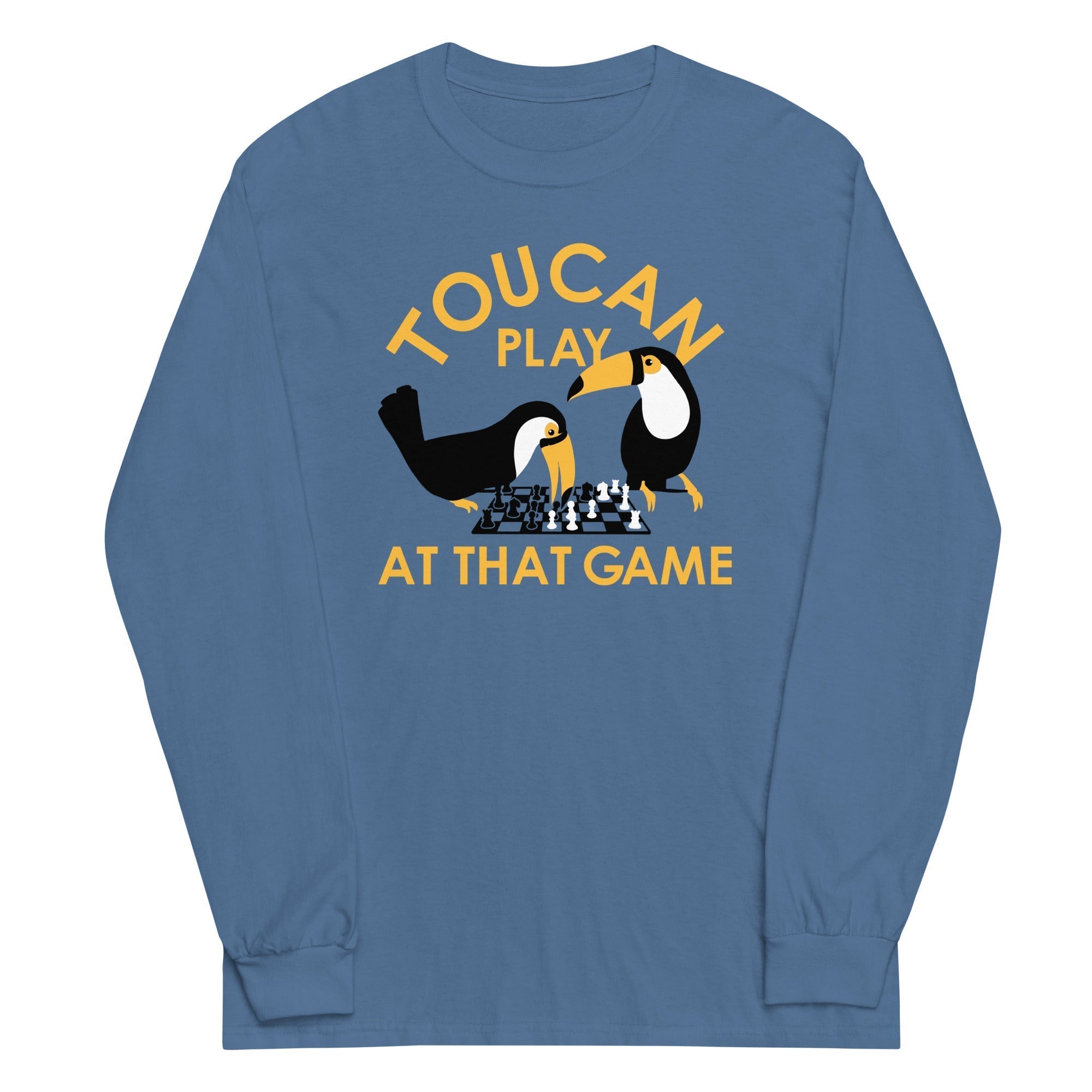 Toucan Play At That Game Unisex Long Sleeve Tee Hoodie, Sweatshirt | PureTeeCo.com (Image 3)