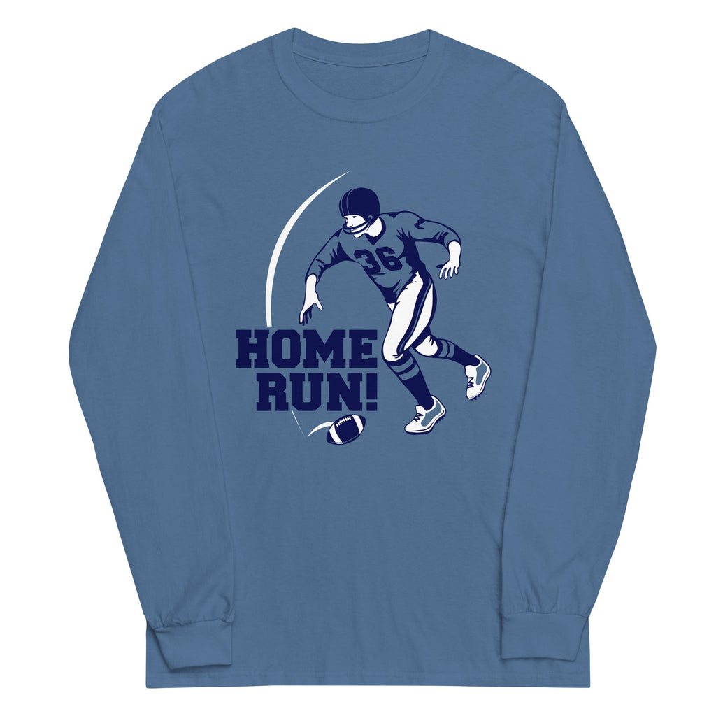 Home Run! Unisex Long Sleeve Tee Hoodie, Sweatshirt | PureTeeCo.com (Image 2)