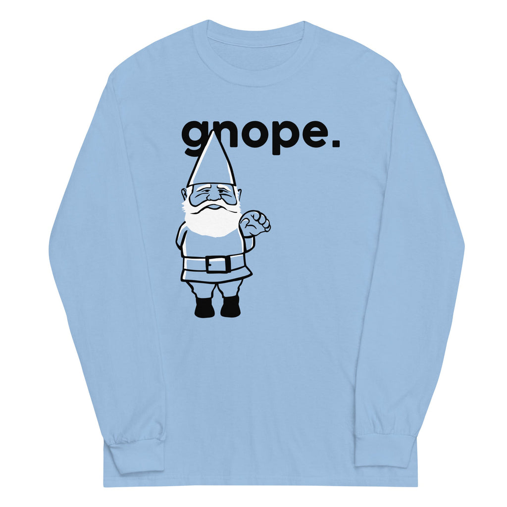 Gnope Unisex Long Sleeve Tee Hoodie, Sweatshirt | PureTeeCo.com (Image 4)