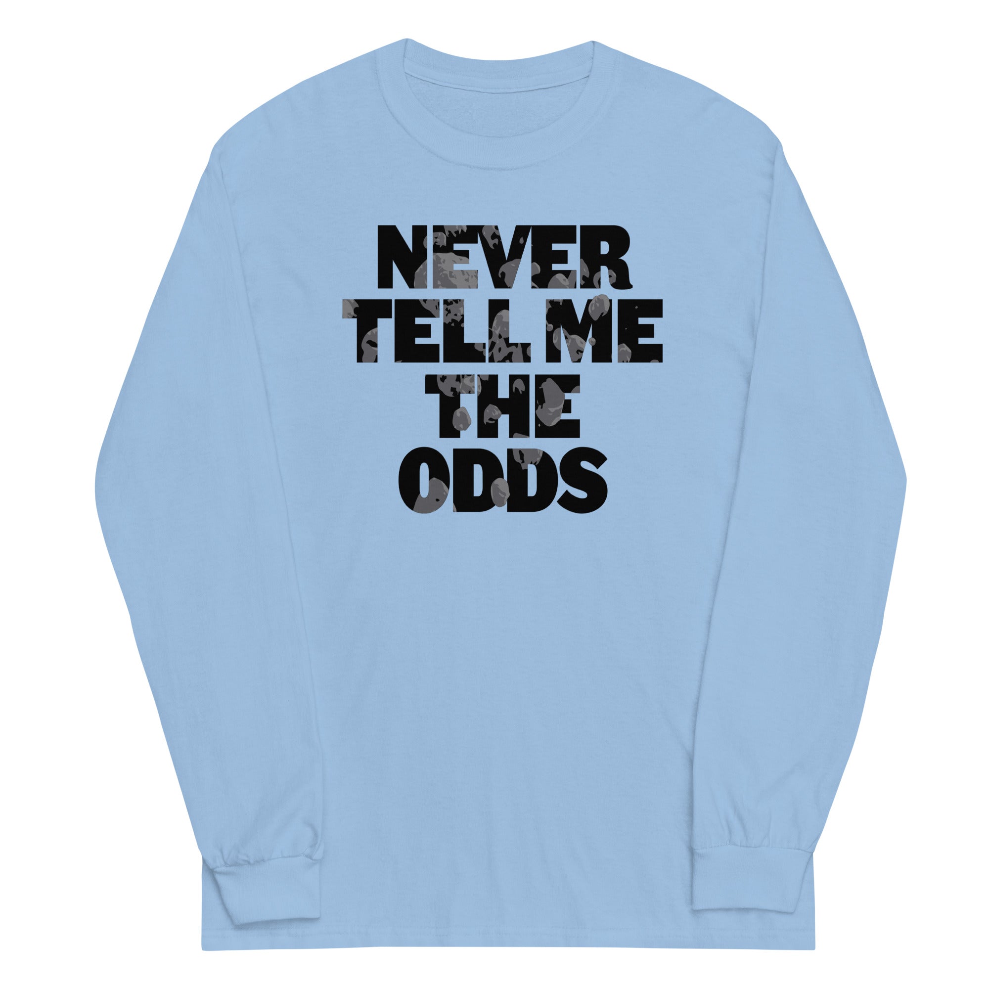 Never Tell Me The Odds Unisex Long Sleeve Tee Hoodie, Sweatshirt | PureTeeCo.com (Image 2)