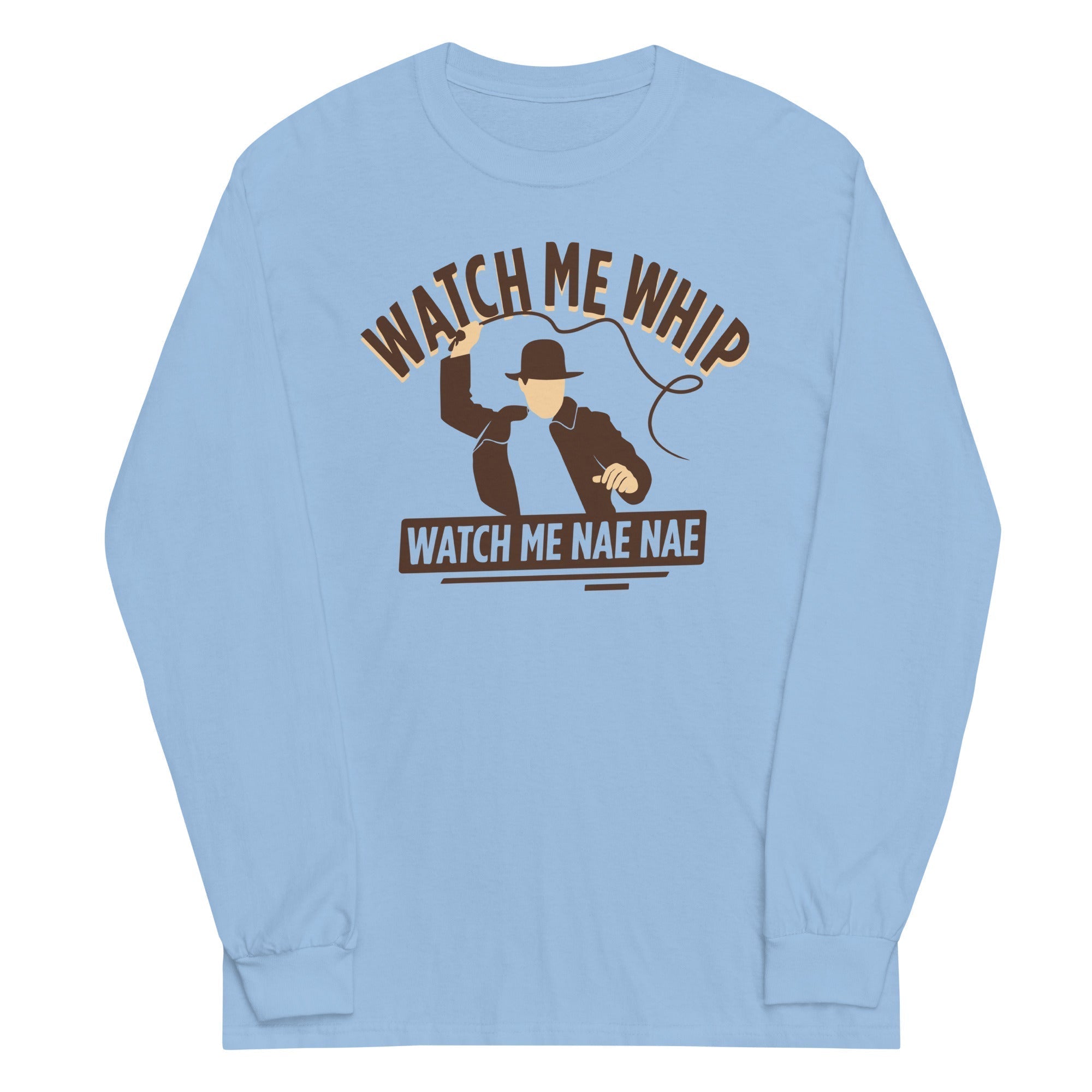 Watch Me Whip Unisex Long Sleeve Tee Hoodie, Sweatshirt | PureTeeCo.com (Image 2)