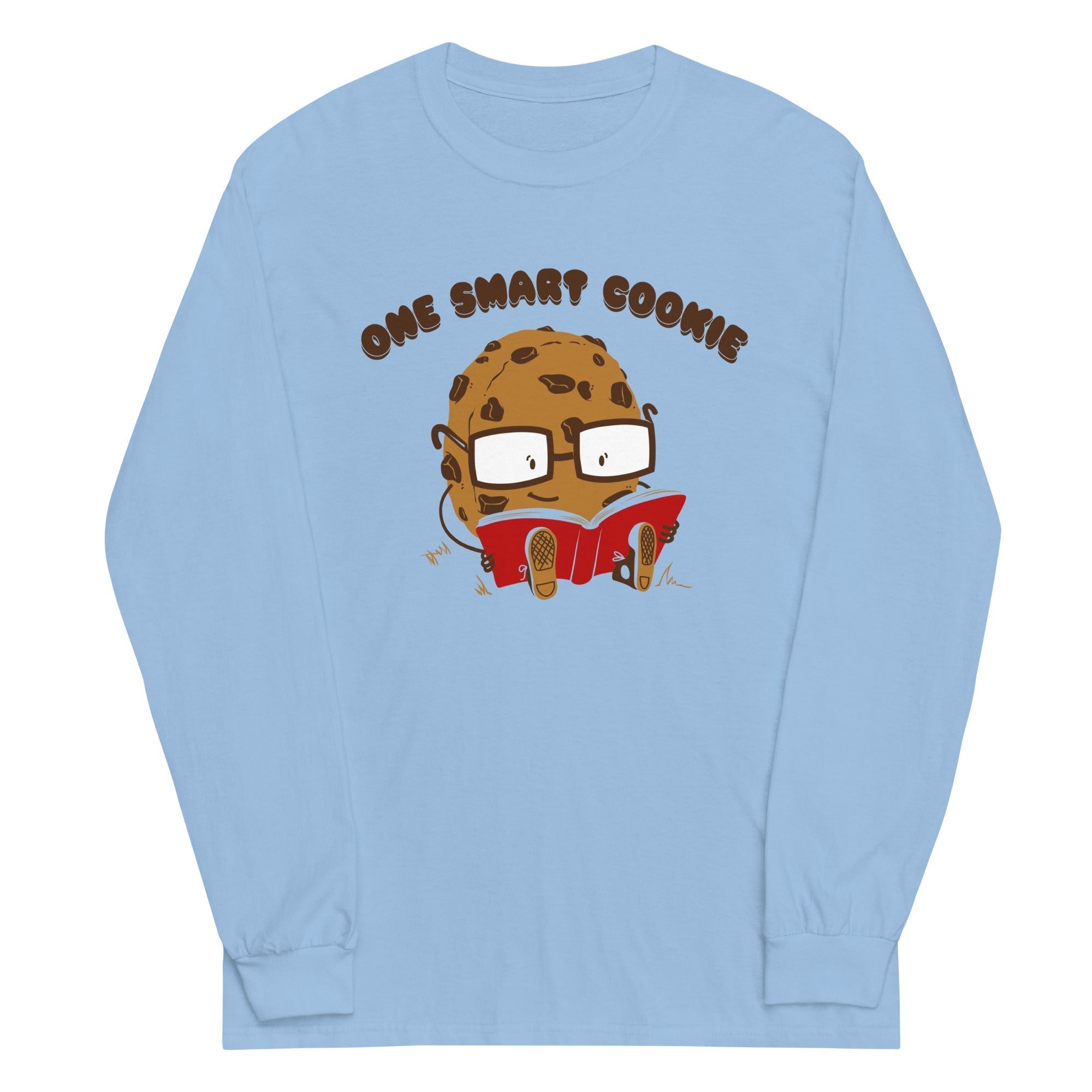One Smart Cookie Unisex Long Sleeve Tee Hoodie, Sweatshirt | PureTeeCo.com (Image 2)
