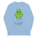 Hugz? Cactus Unisex Long Sleeve Tee Hoodie, Sweatshirt | PureTeeCo.com (Image 1)