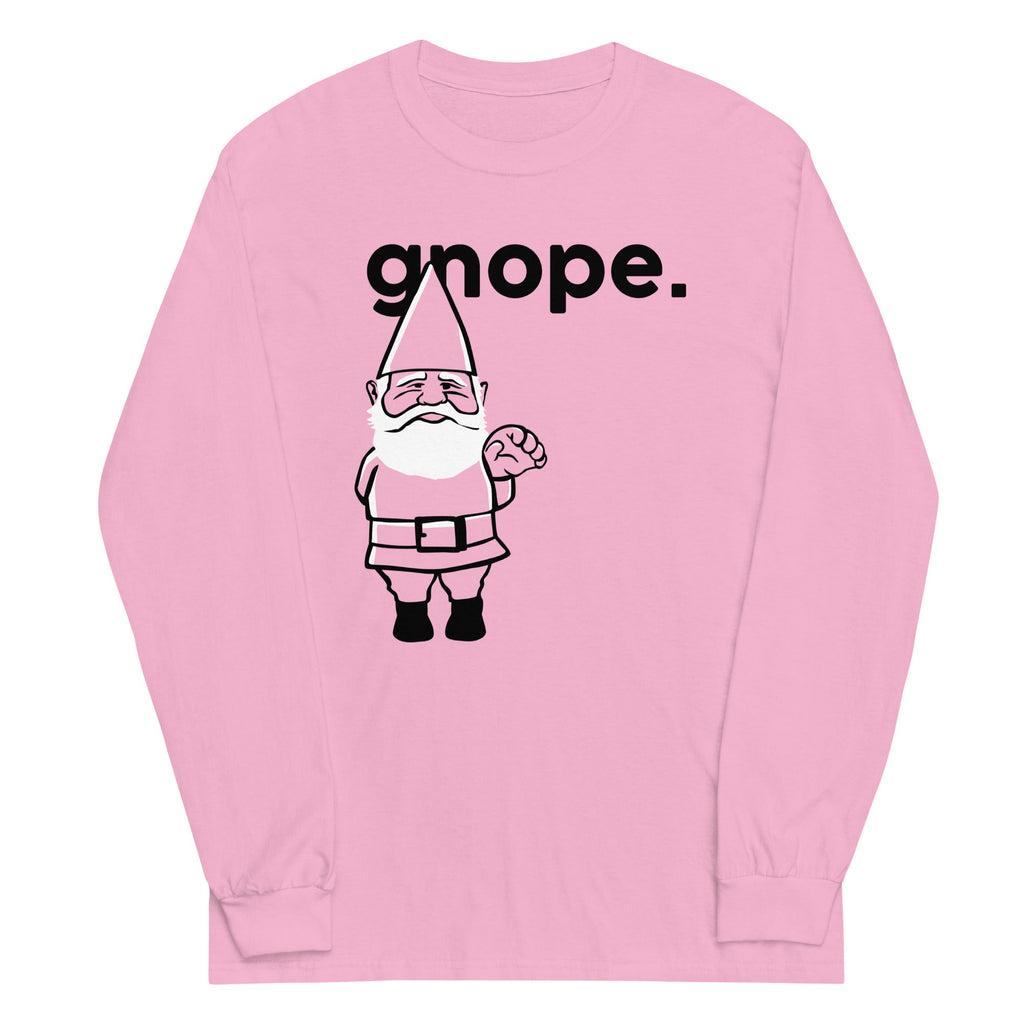Gnope Unisex Long Sleeve Tee Hoodie, Sweatshirt | PureTeeCo.com (Image 5)