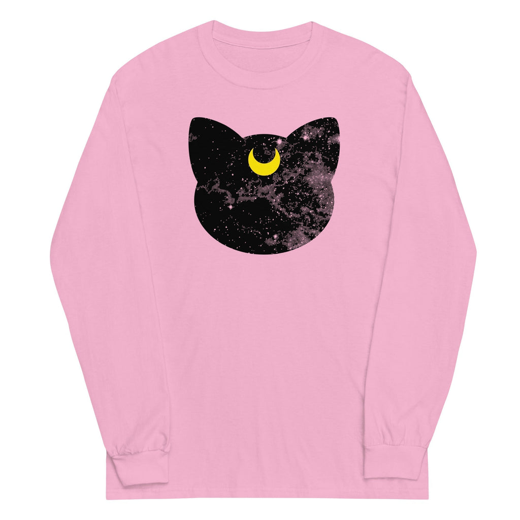 Luna Sky Unisex Long Sleeve Tee Hoodie, Sweatshirt | PureTeeCo.com (Image 4)