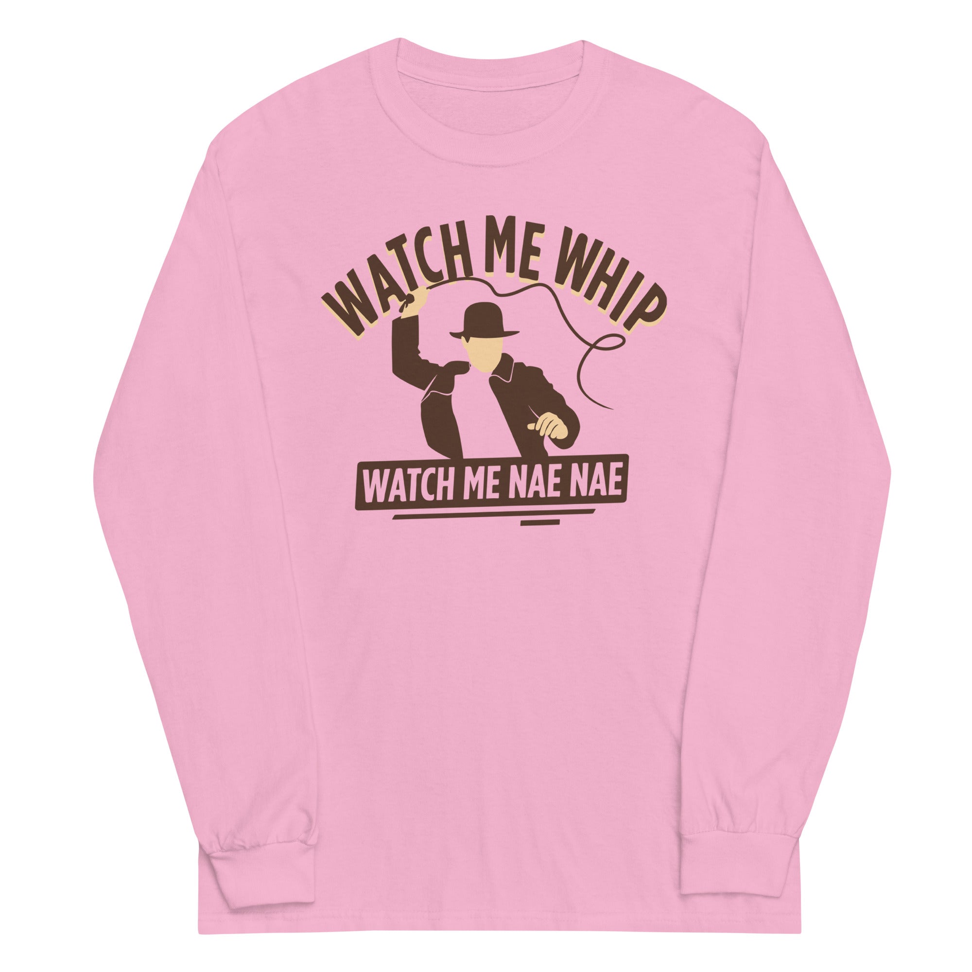 Watch Me Whip Unisex Long Sleeve Tee Hoodie, Sweatshirt | PureTeeCo.com (Image 4)