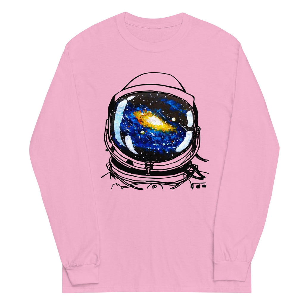 Space Sight Unisex Long Sleeve Tee Hoodie, Sweatshirt | PureTeeCo.com (Image 3)