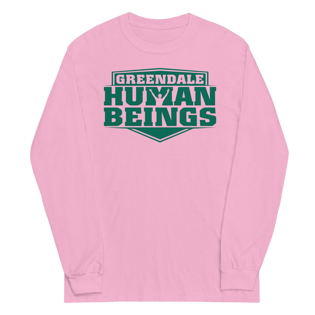 Greendale Human Beings Unisex Long Sleeve Tee Hoodie, Sweatshirt | PureTeeCo.com (Image 4)