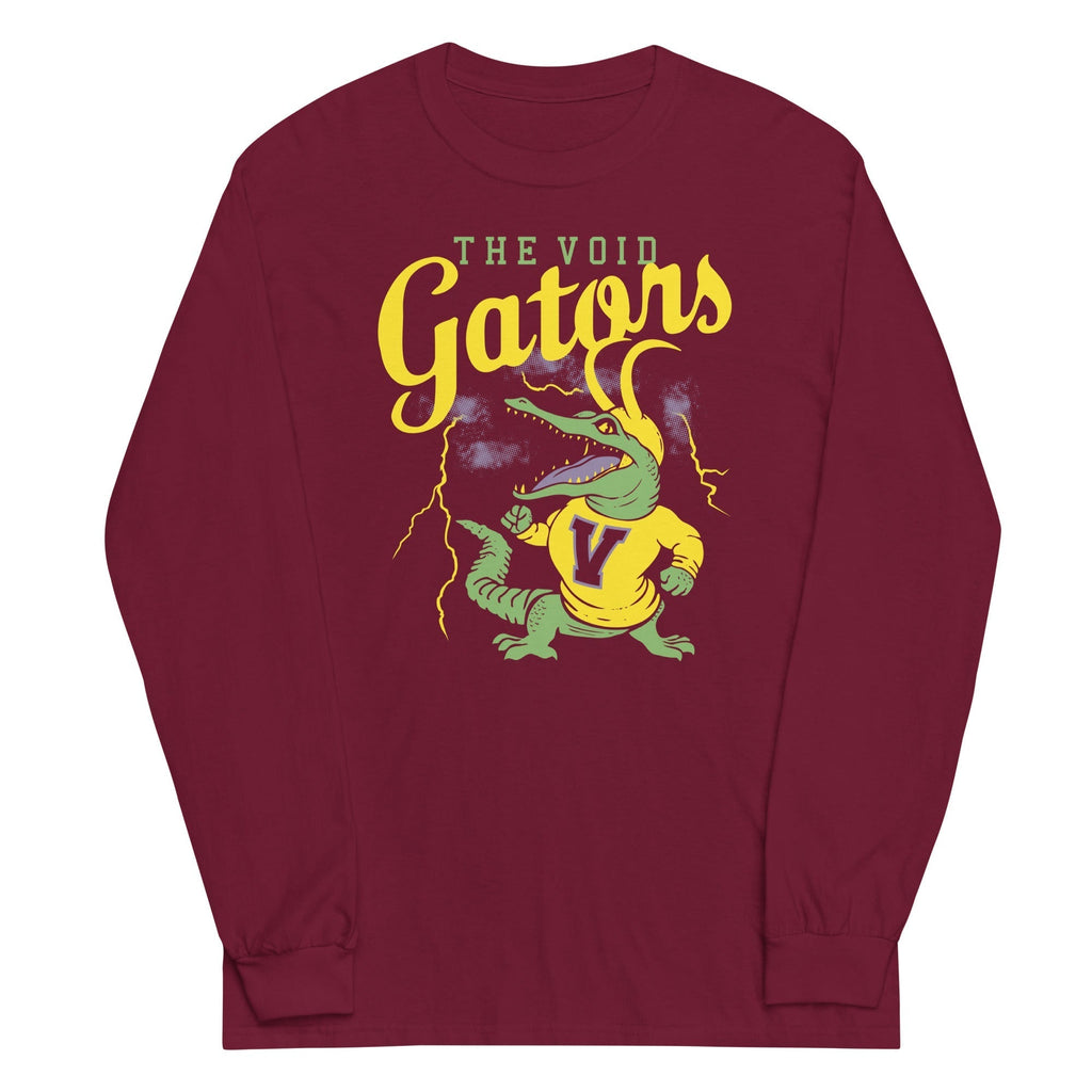 The Void Gators Unisex Long Sleeve Tee Hoodie, Sweatshirt | PureTeeCo.com (Image 3)
