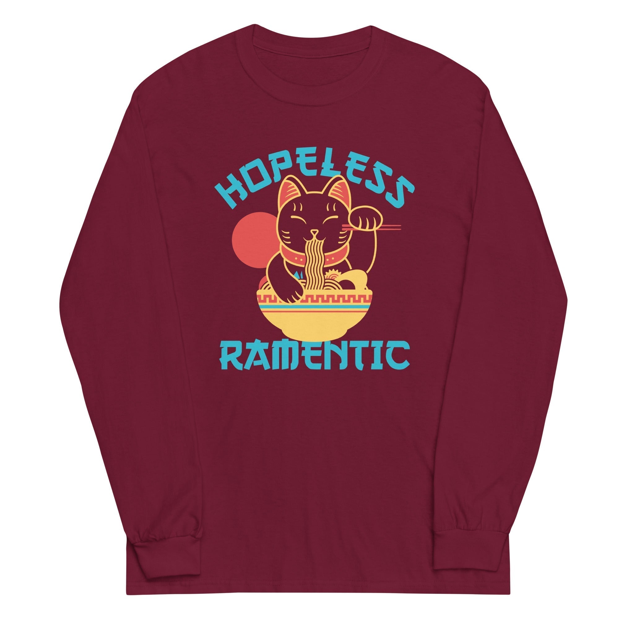 Hopeless Ramentic Unisex Long Sleeve Tee Hoodie, Sweatshirt | PureTeeCo.com (Image 3)