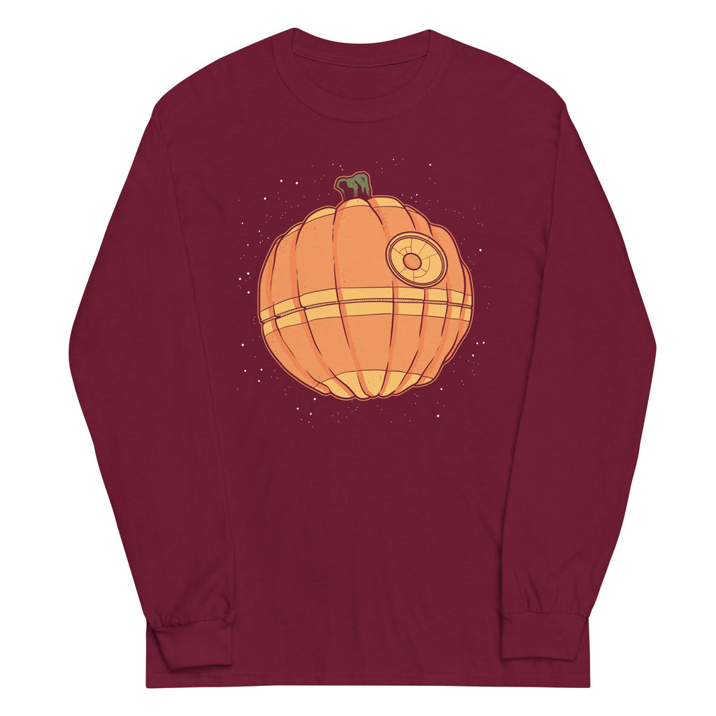 That's No Pumpkin Unisex Long Sleeve Tee Hoodie, Sweatshirt | PureTeeCo.com (Image 4)