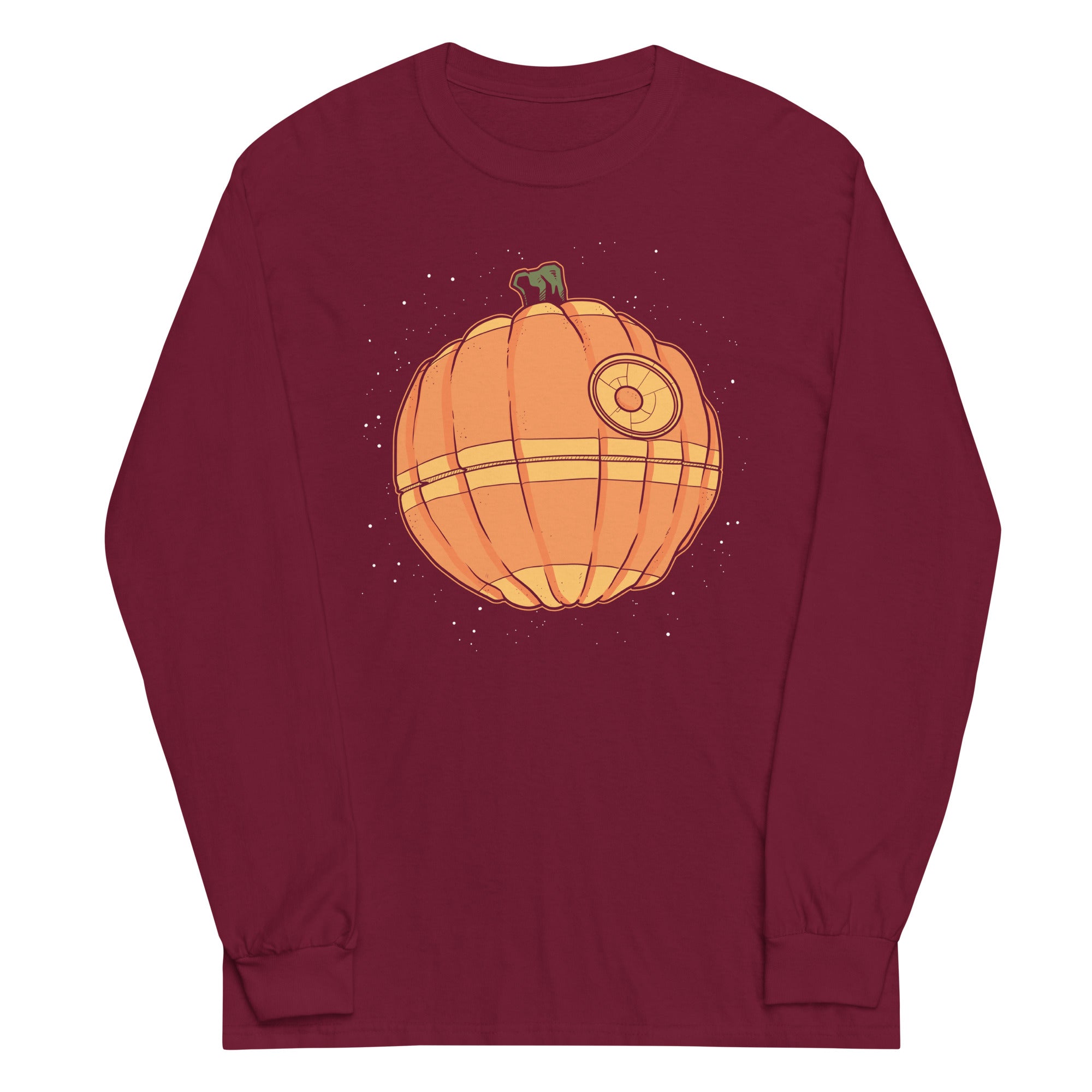 That's No Pumpkin Unisex Long Sleeve Tee Hoodie, Sweatshirt | PureTeeCo.com (Image 4)