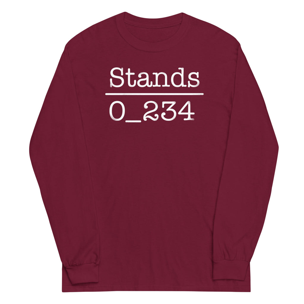 No 1 Under Stands Unisex Long Sleeve Tee Hoodie, Sweatshirt | PureTeeCo.com (Image 4)