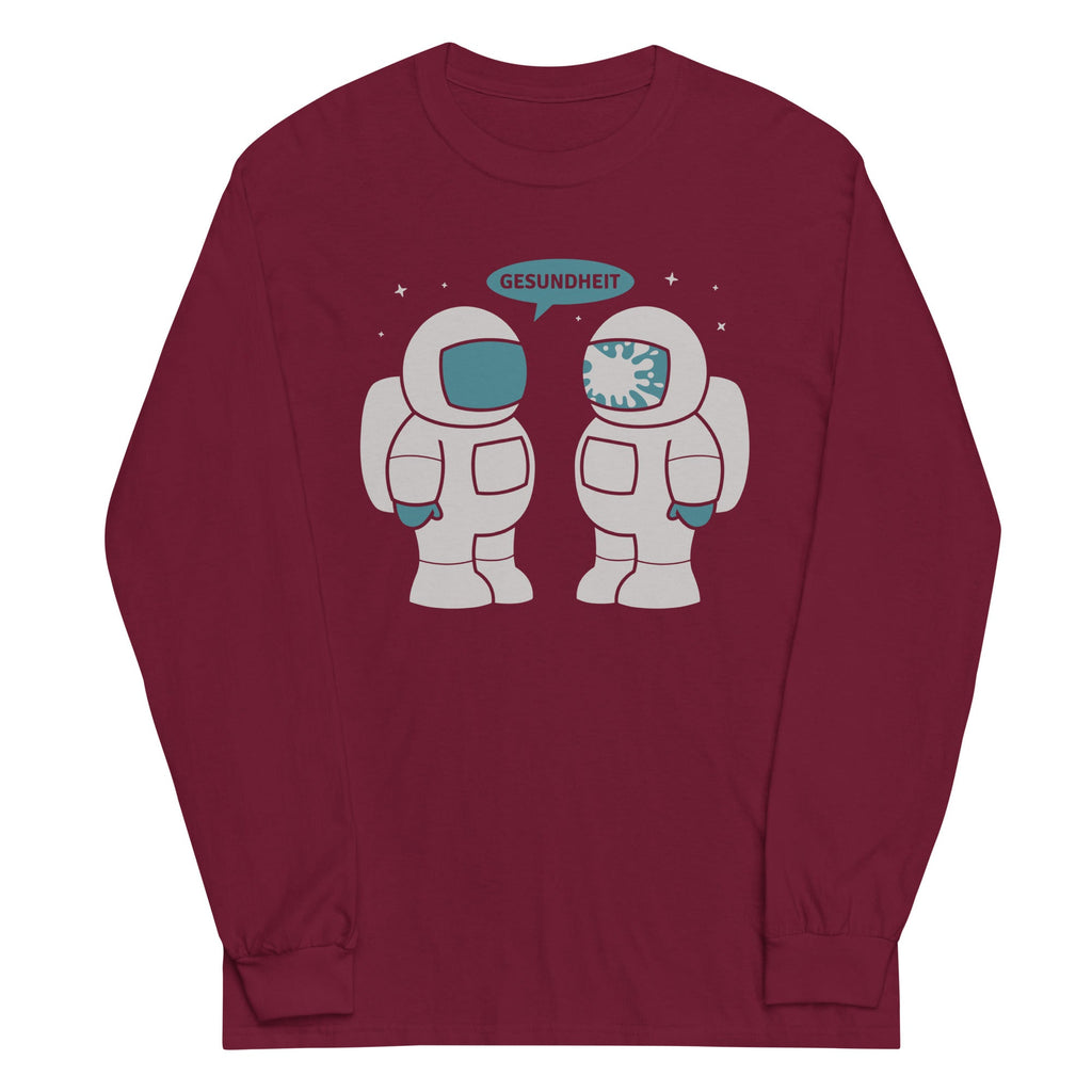 Space Sneeze Unisex Long Sleeve Tee Hoodie, Sweatshirt | PureTeeCo.com (Image 3)