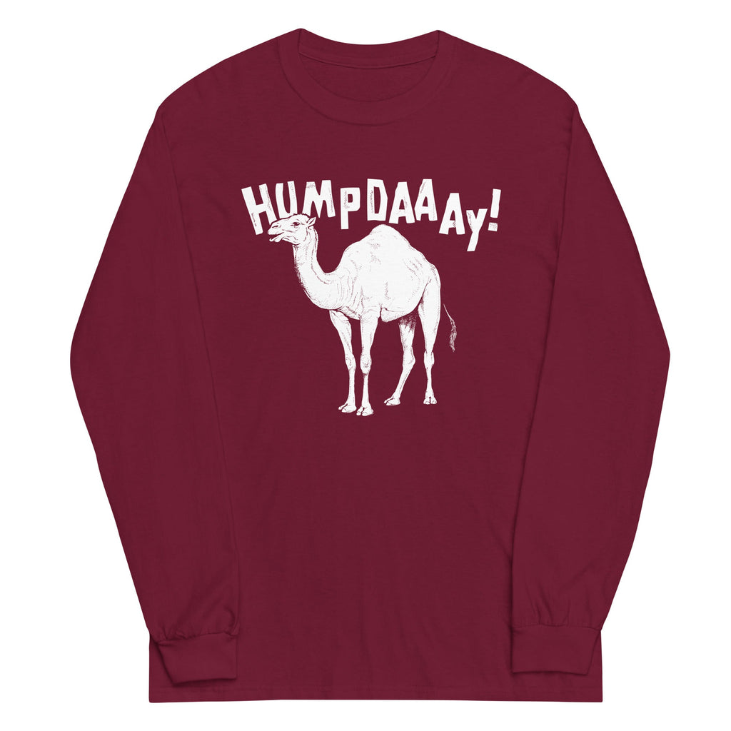 Hump Day! Unisex Long Sleeve Tee Hoodie, Sweatshirt | PureTeeCo.com (Image 3)