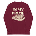 In My Prime Unisex Long Sleeve Tee Hoodie, Sweatshirt | PureTeeCo.com (Image 1)