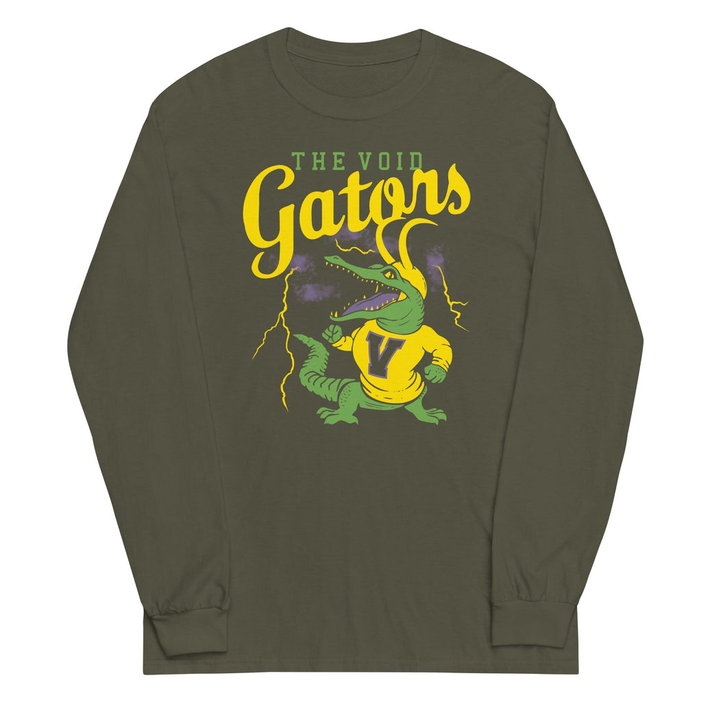 The Void Gators Unisex Long Sleeve Tee Hoodie, Sweatshirt | PureTeeCo.com (Image 4)