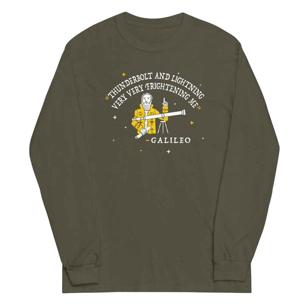 Thunderbolt And Lightning Unisex Long Sleeve Tee Hoodie, Sweatshirt | PureTeeCo.com (Image 3)
