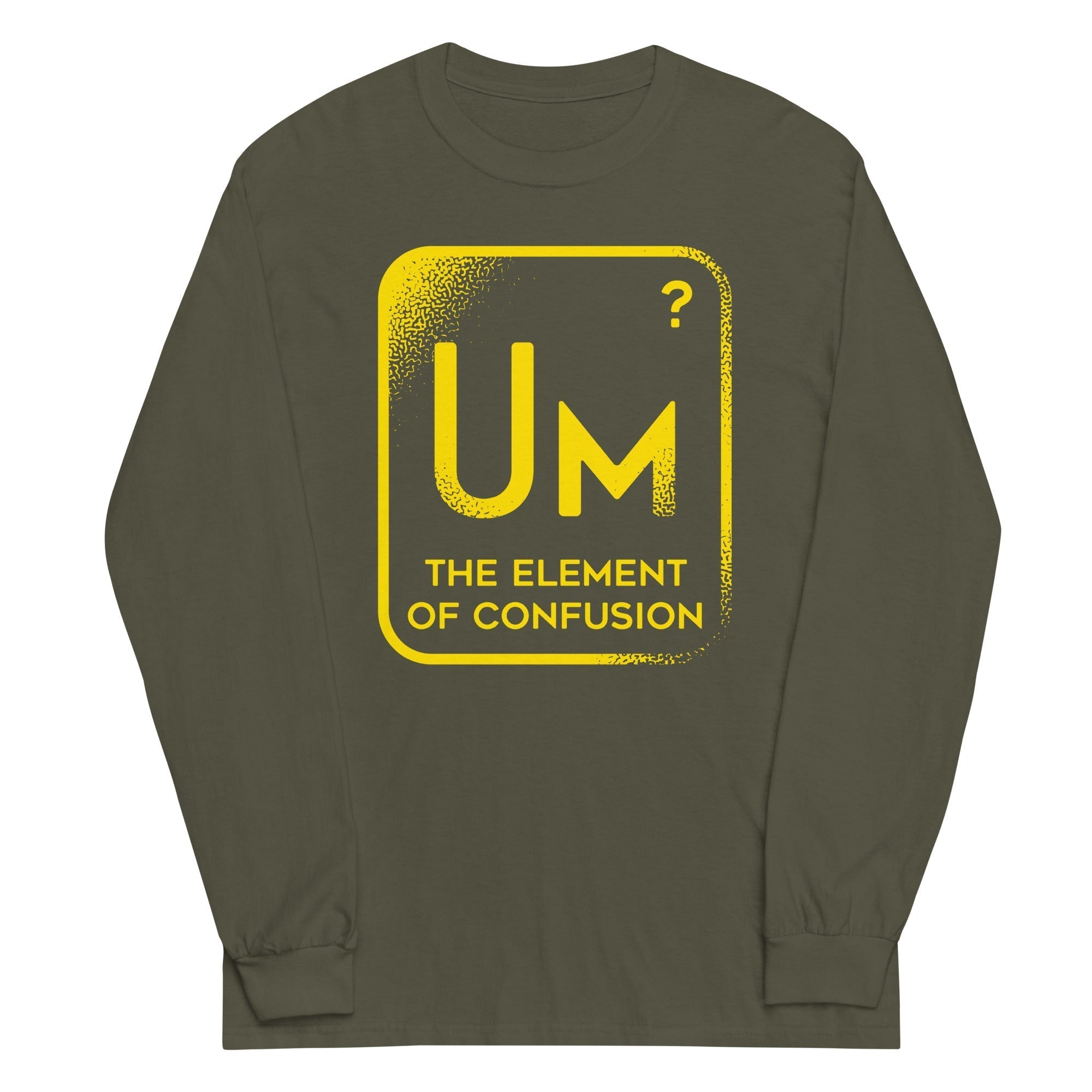 The Element Of Confusion Unisex Long Sleeve Tee Hoodie, Sweatshirt | PureTeeCo.com (Image 5)