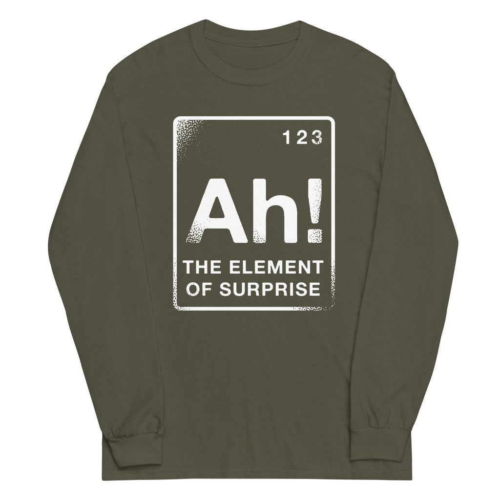The Element Of Surprise Unisex Long Sleeve Tee Hoodie, Sweatshirt | PureTeeCo.com (Image 4)