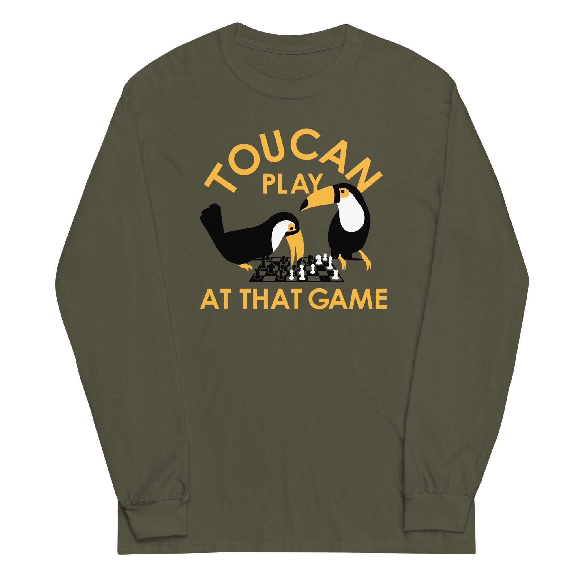 Toucan Play At That Game Unisex Long Sleeve Tee Hoodie, Sweatshirt | PureTeeCo.com (Image 2)