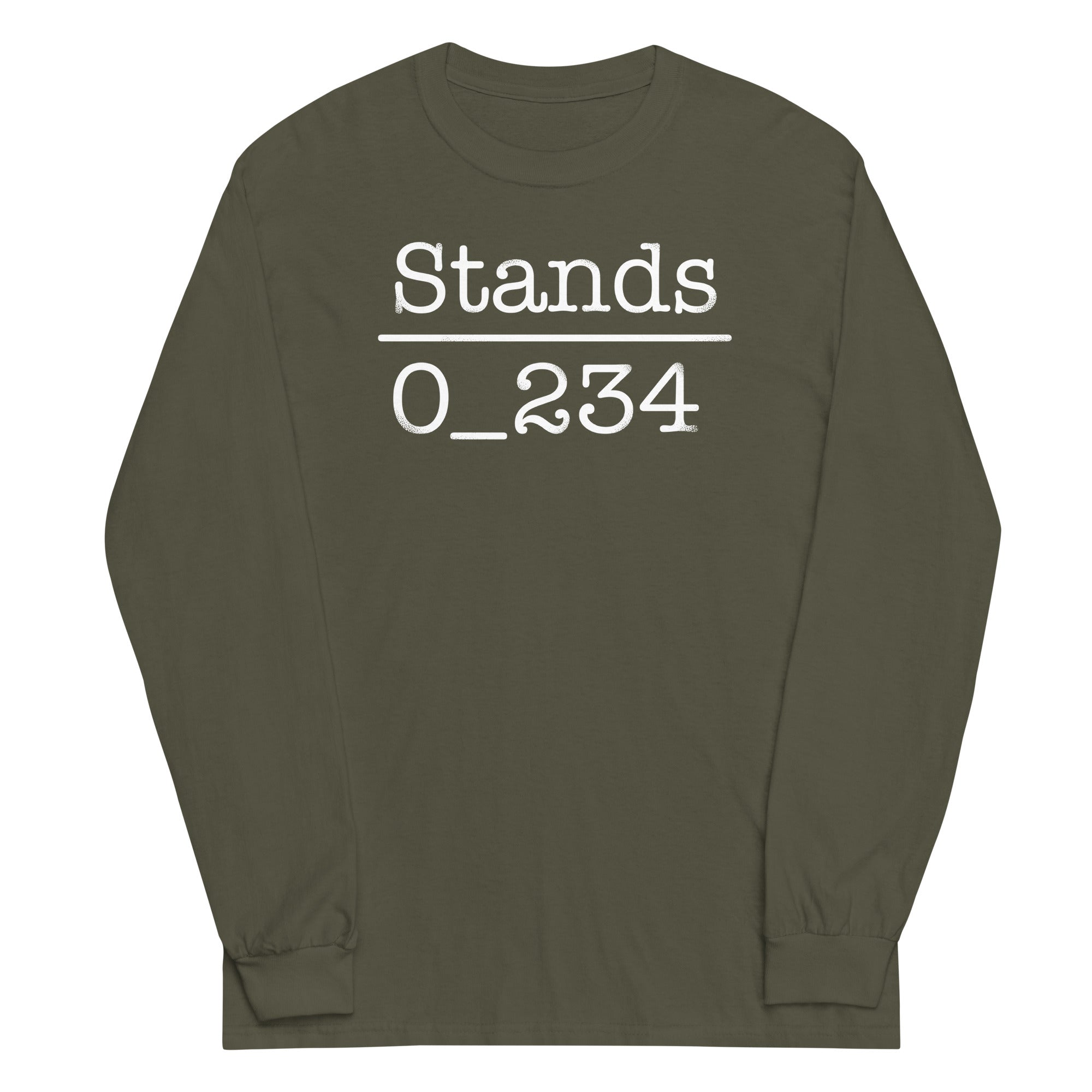 No 1 Under Stands Unisex Long Sleeve Tee Hoodie, Sweatshirt | PureTeeCo.com (Image 5)