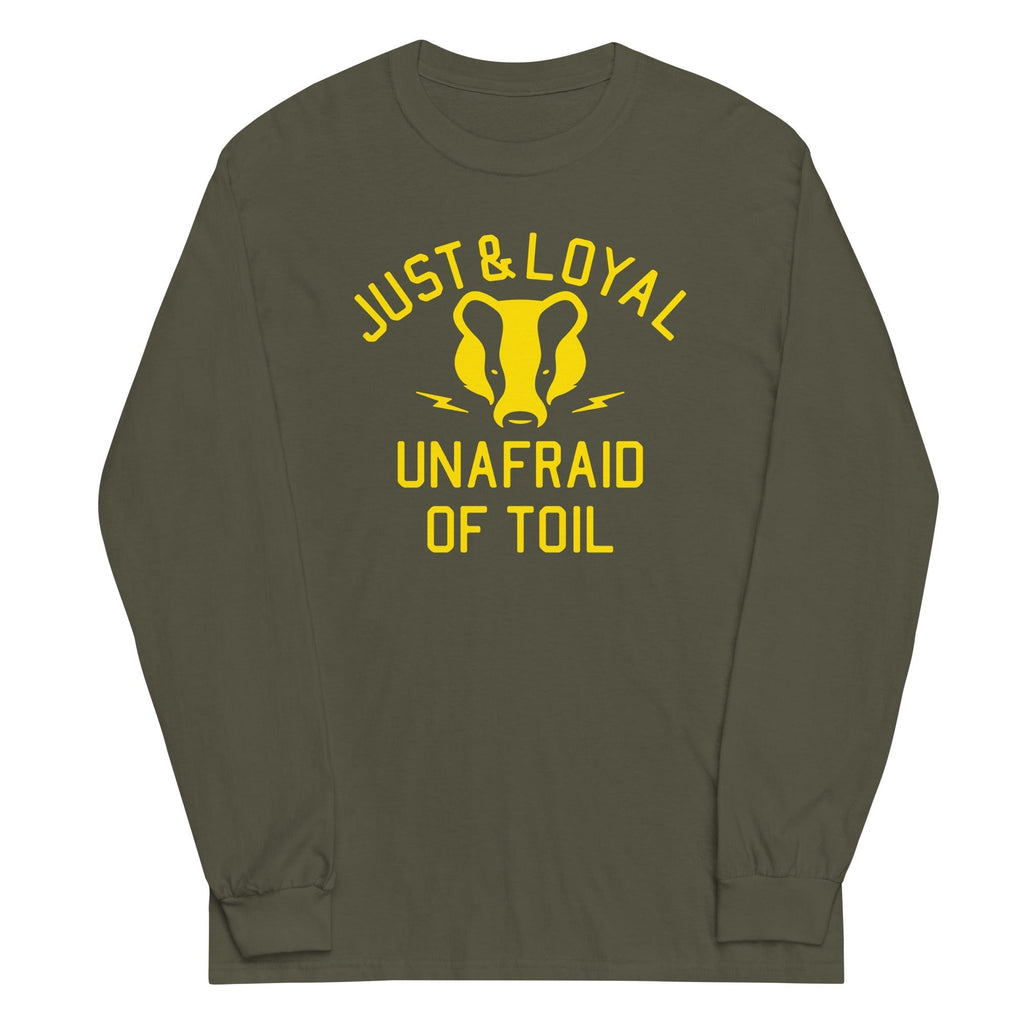Just And Loyal, Unafraid Of Toil Unisex Long Sleeve Tee Hoodie, Sweatshirt | PureTeeCo.com (Image 5)