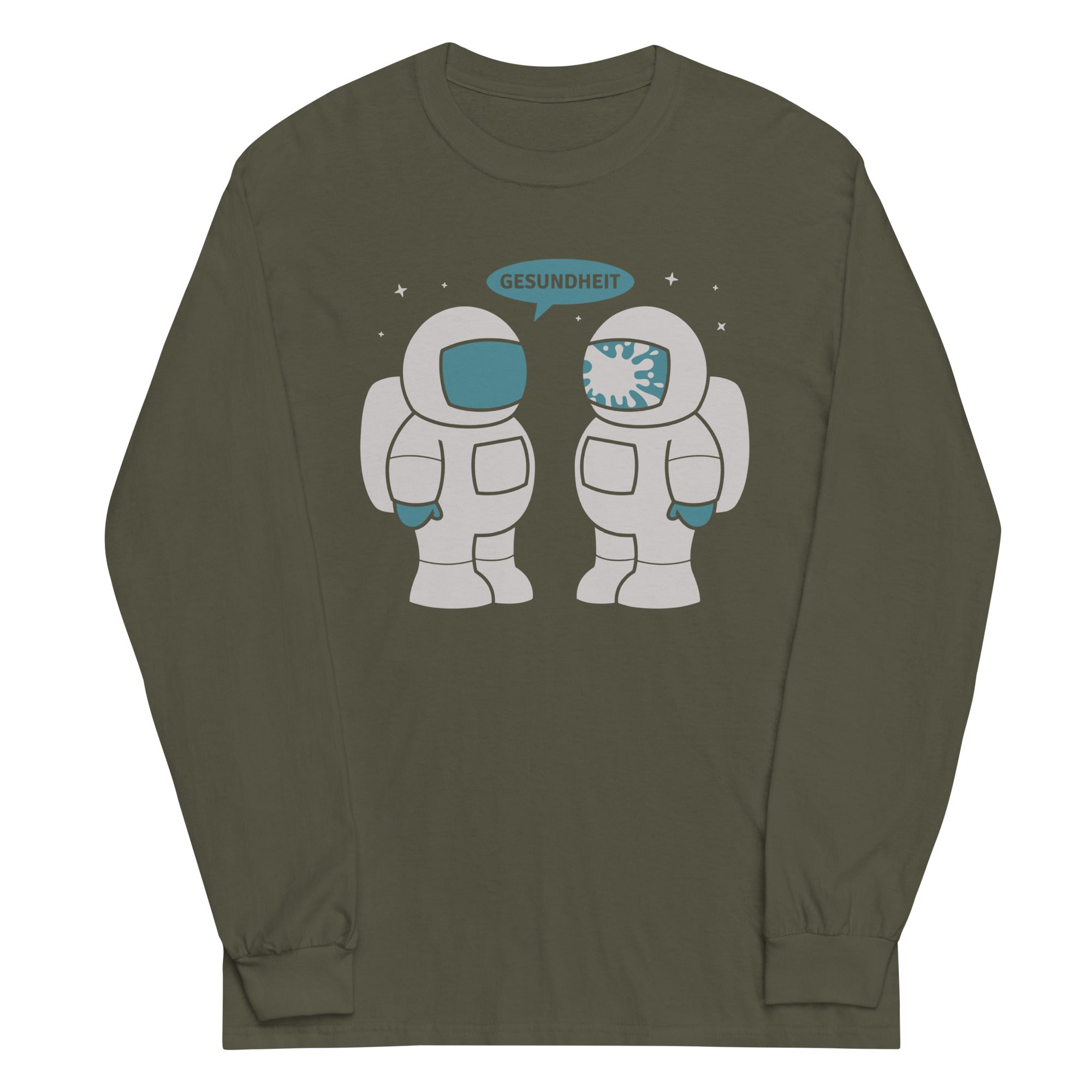 Space Sneeze Unisex Long Sleeve Tee Hoodie, Sweatshirt | PureTeeCo.com (Image 5)