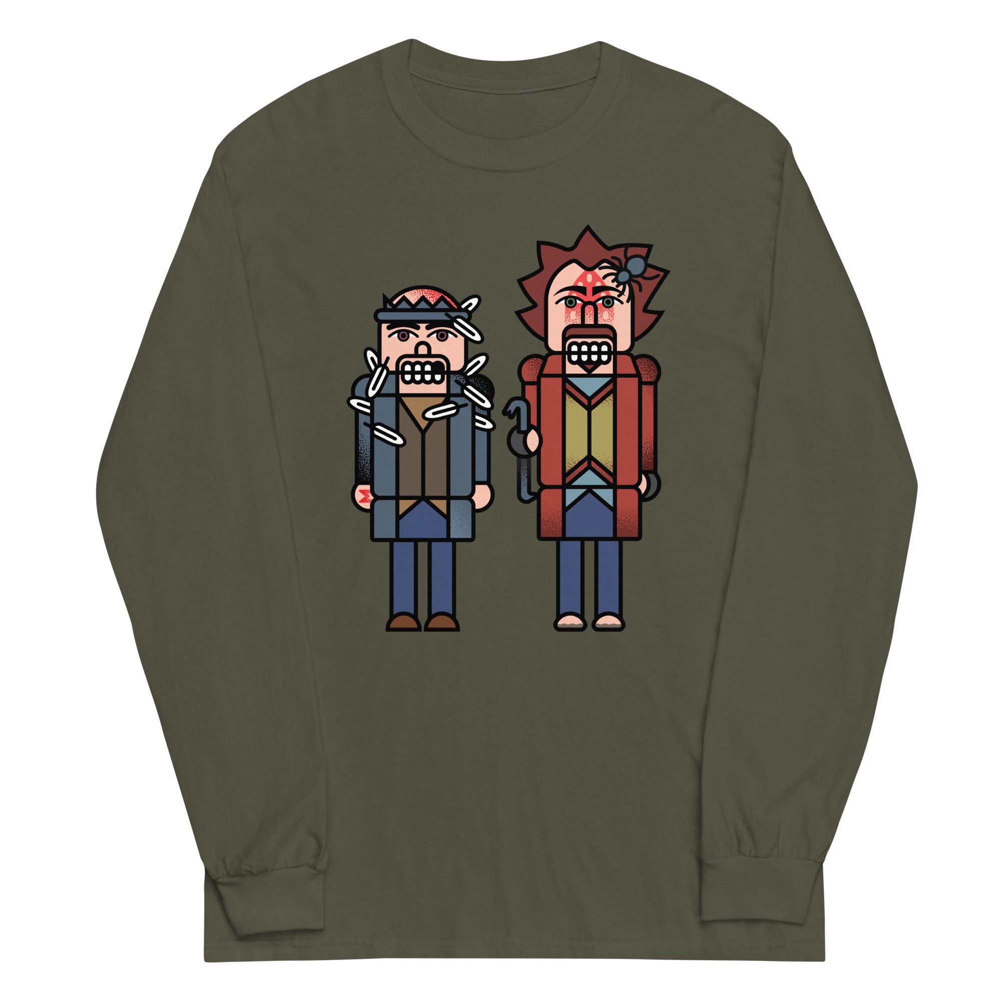 The Nutcrackers Unisex Long Sleeve Tee Hoodie, Sweatshirt | PureTeeCo.com (Image 1)