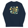 Squeeze The Day Unisex Long Sleeve Tee Hoodie, Sweatshirt | PureTeeCo.com (Image 1)