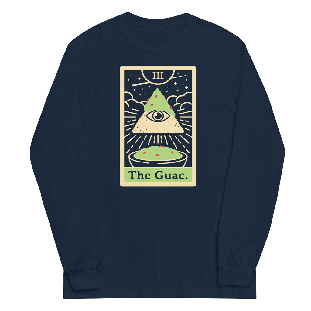 The Guac Tarot Unisex Long Sleeve Tee Hoodie, Sweatshirt | PureTeeCo.com (Image 2)