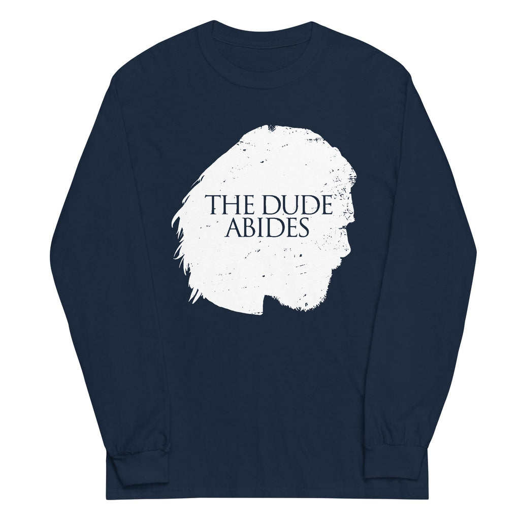 The Dude Abides Unisex Long Sleeve Tee Hoodie, Sweatshirt | PureTeeCo.com (Image 2)