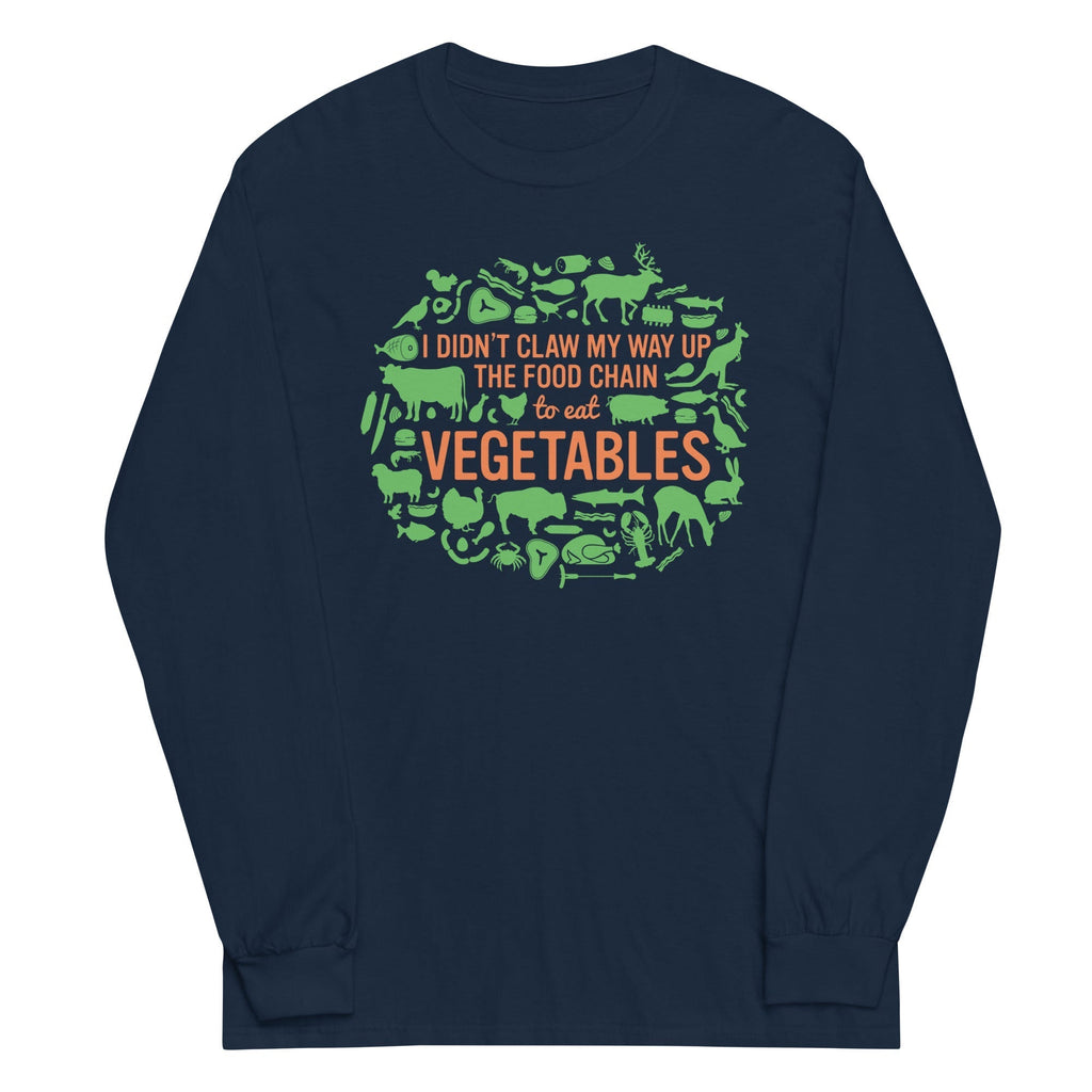 Top Of The Food Chain Unisex Long Sleeve Tee Hoodie, Sweatshirt | PureTeeCo.com (Image 3)