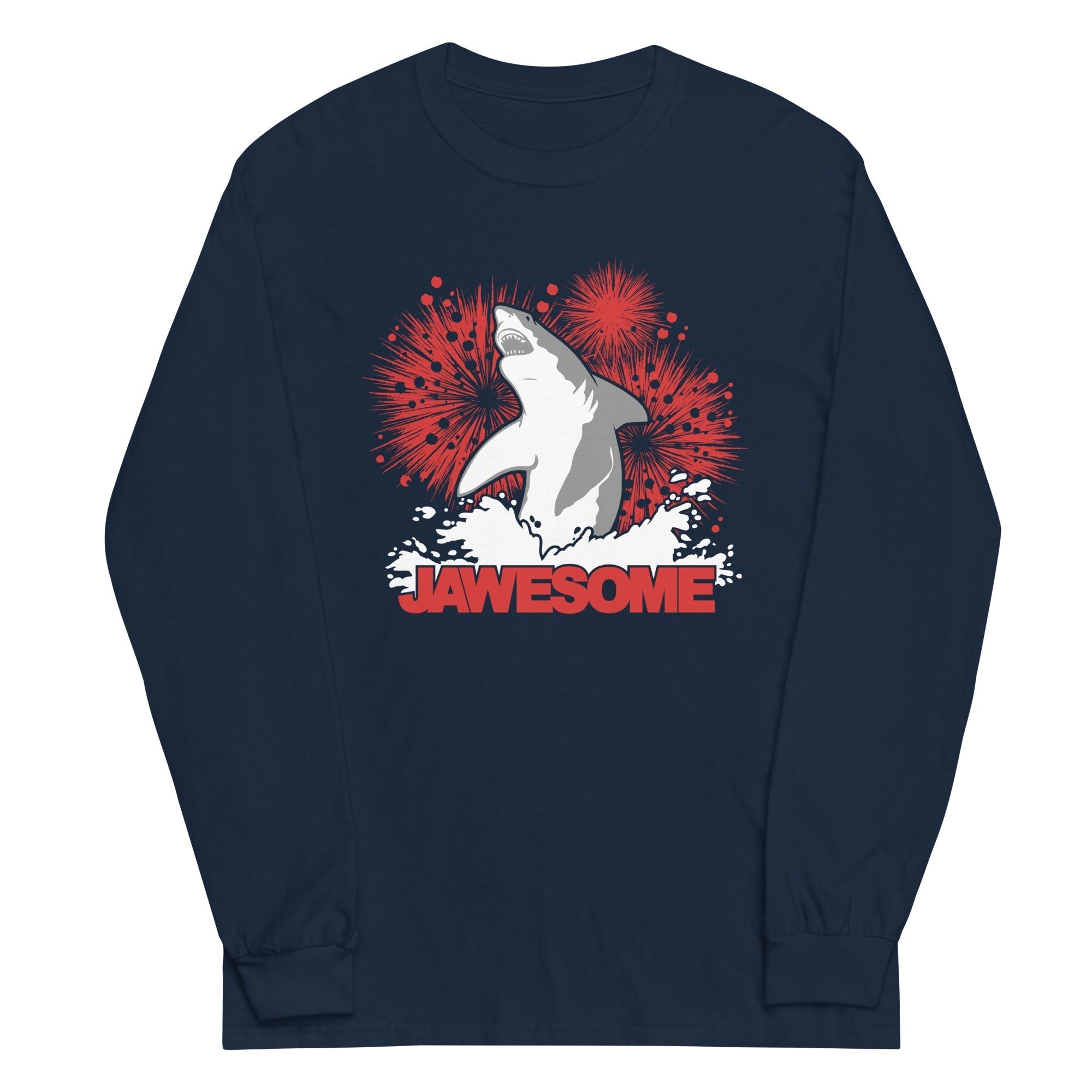 Jawesome! Unisex Long Sleeve Tee Hoodie, Sweatshirt | PureTeeCo.com (Image 1)