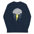 Brainstorm Unisex Long Sleeve Tee Hoodie, Sweatshirt | PureTeeCo.com (Image 1)