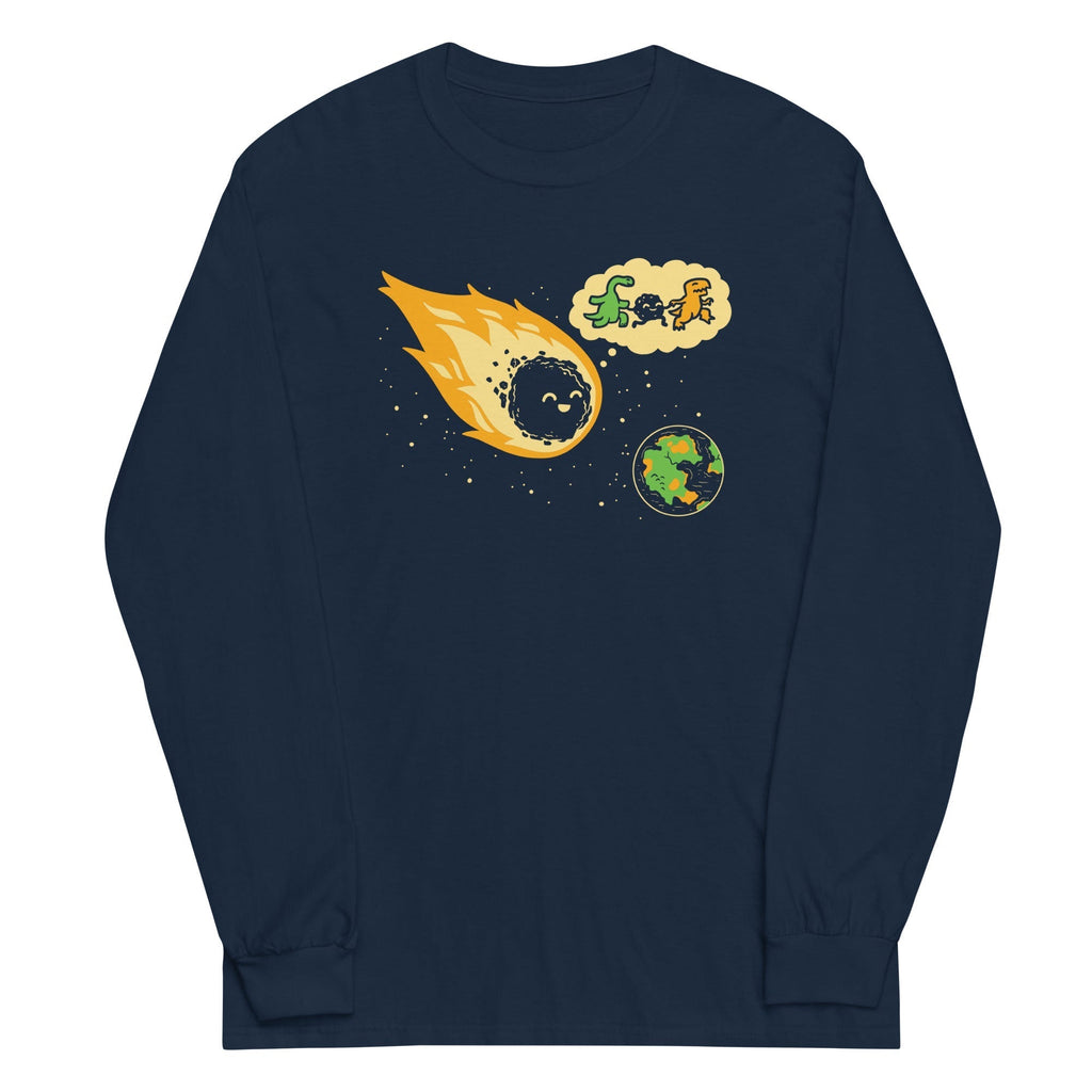 Meteor And Friends Unisex Long Sleeve Tee Hoodie, Sweatshirt | PureTeeCo.com (Image 2)