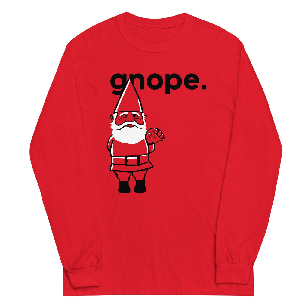 Gnope Unisex Long Sleeve Tee Hoodie, Sweatshirt | PureTeeCo.com (Image 2)