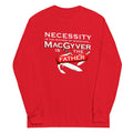 Necessity Is The Mother Unisex Long Sleeve Tee Hoodie, Sweatshirt | PureTeeCo.com (Image 1)
