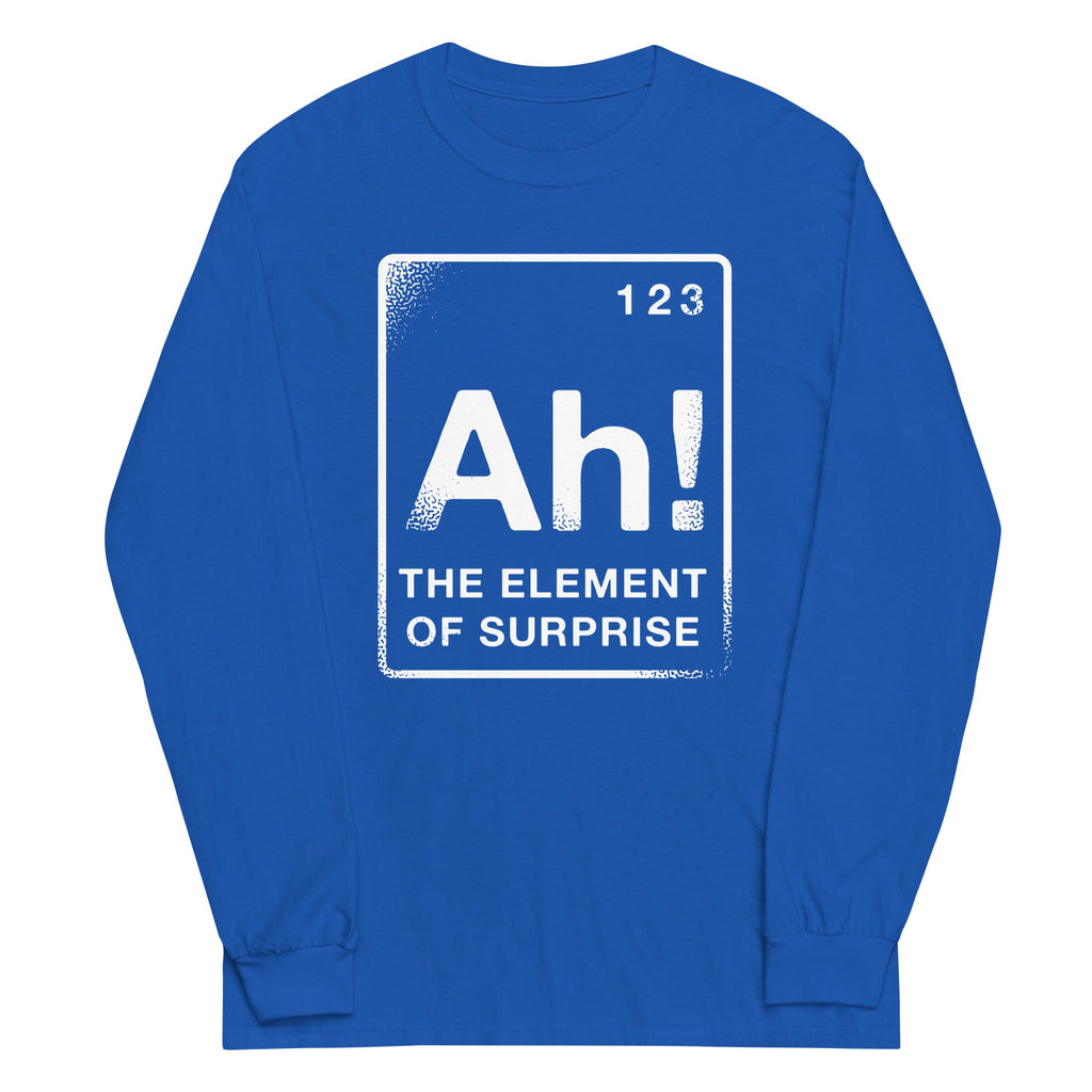 The Element Of Surprise Unisex Long Sleeve Tee Hoodie, Sweatshirt | PureTeeCo.com (Image 3)