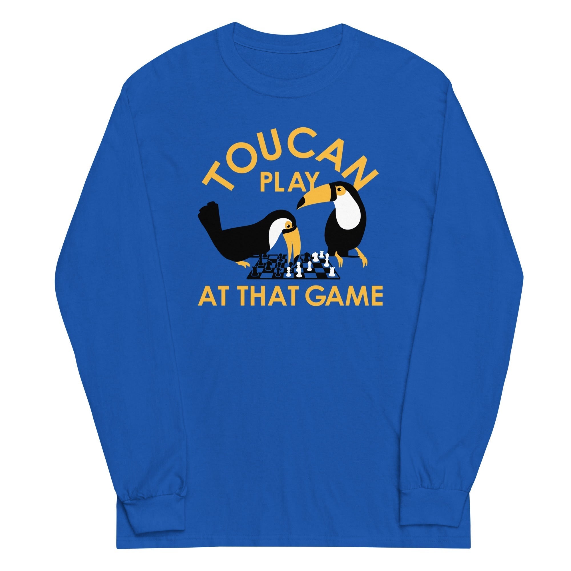 Toucan Play At That Game Unisex Long Sleeve Tee Hoodie, Sweatshirt | PureTeeCo.com (Image 1)