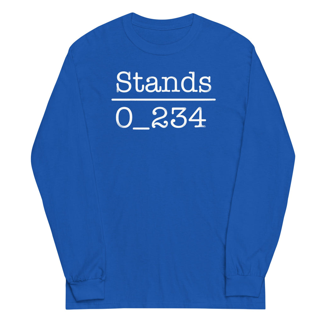No 1 Under Stands Unisex Long Sleeve Tee Hoodie, Sweatshirt | PureTeeCo.com (Image 3)