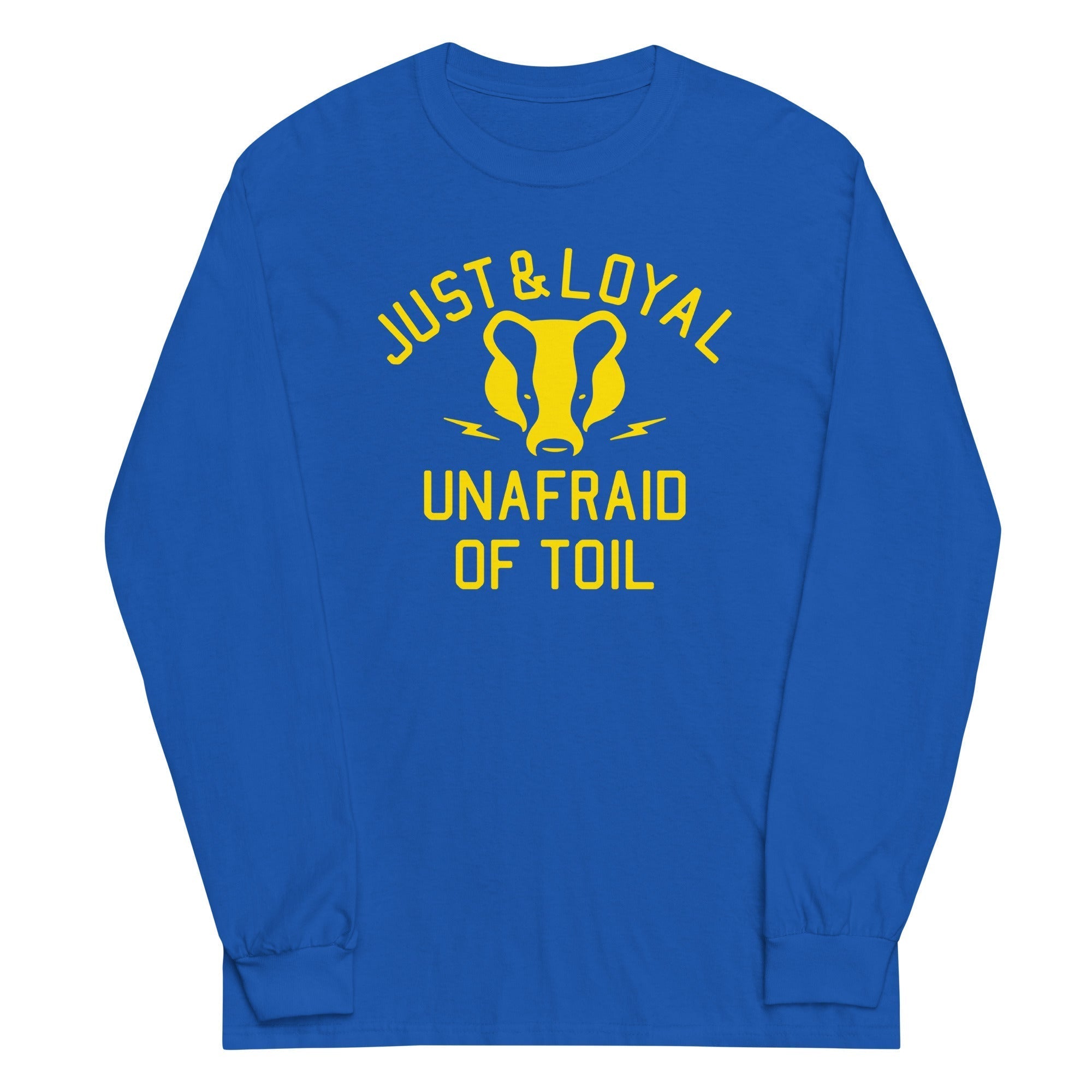 Just And Loyal, Unafraid Of Toil Unisex Long Sleeve Tee Hoodie, Sweatshirt | PureTeeCo.com (Image 4)