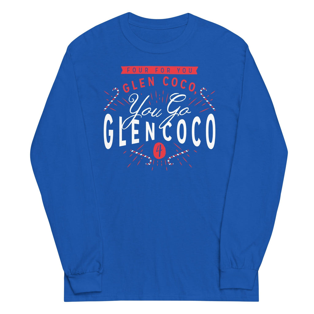 You Go Glen Coco Unisex Long Sleeve Tee Hoodie, Sweatshirt | PureTeeCo.com (Image 4)
