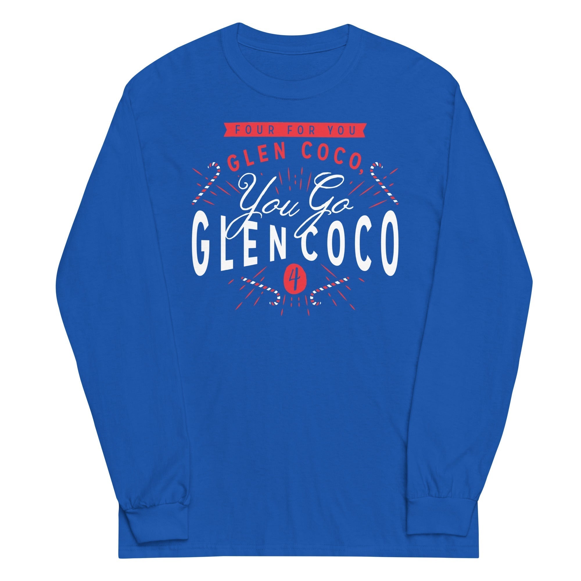 You Go Glen Coco Unisex Long Sleeve Tee Hoodie, Sweatshirt | PureTeeCo.com (Image 4)
