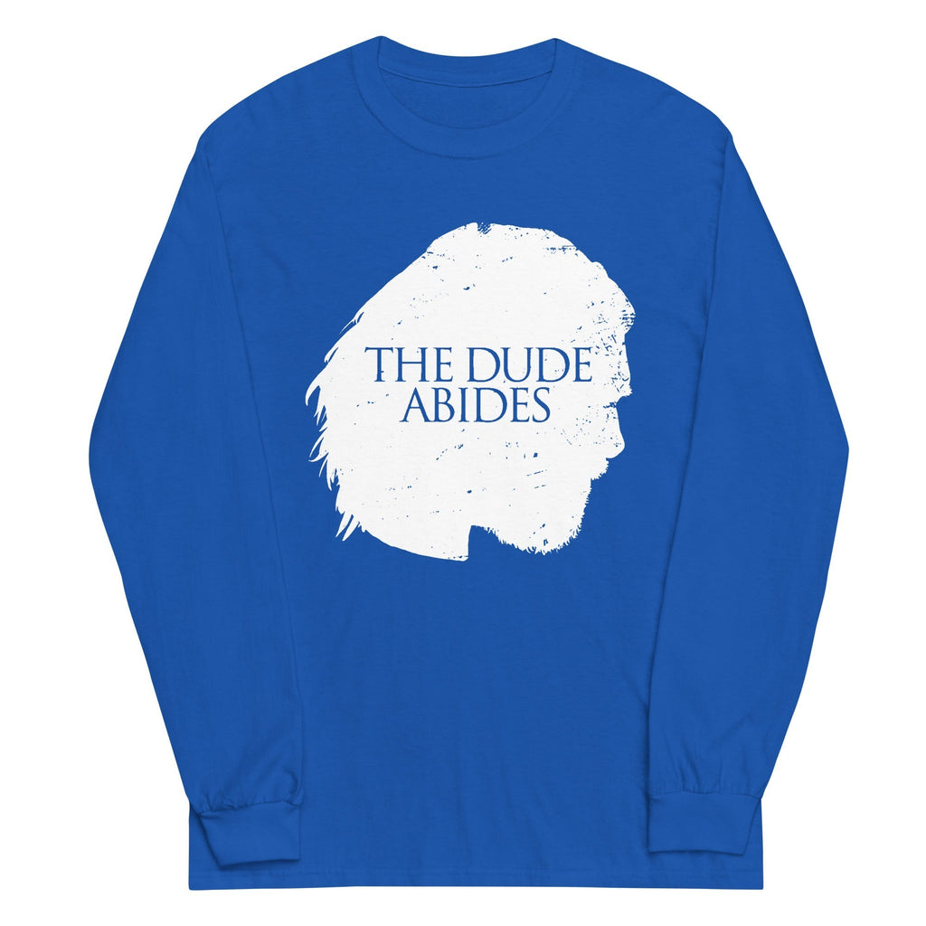 The Dude Abides Unisex Long Sleeve Tee Hoodie, Sweatshirt | PureTeeCo.com (Image 5)