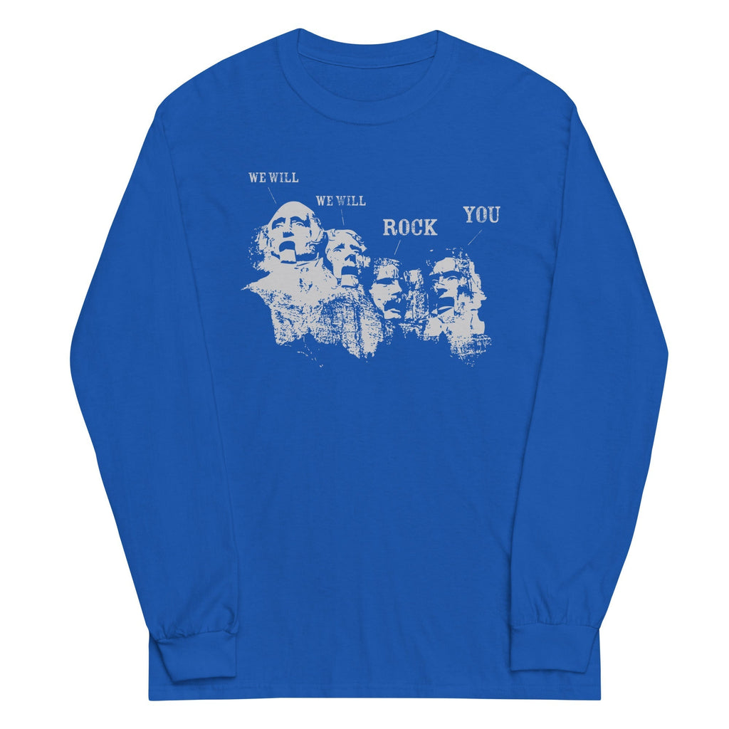 We Will Rock You Unisex Long Sleeve Tee Hoodie, Sweatshirt | PureTeeCo.com (Image 5)