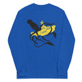 Squid Sub Battle Unisex Long Sleeve Tee Hoodie, Sweatshirt | PureTeeCo.com (Image 1)